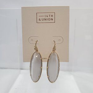 Nordstrom fishhook Opaque Stones color earring